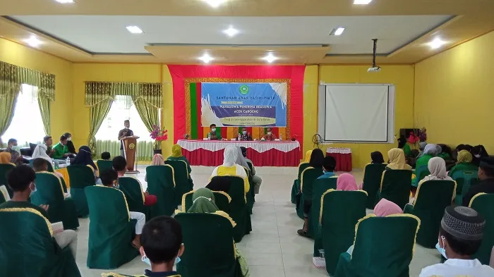 Mahasiswa IAIN Langsa Santuni Anak Yatim-Piatu