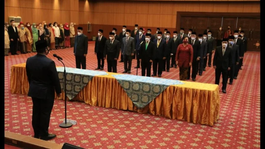 Menag Lantik Kepala Biro AUAK IAIN Langsa