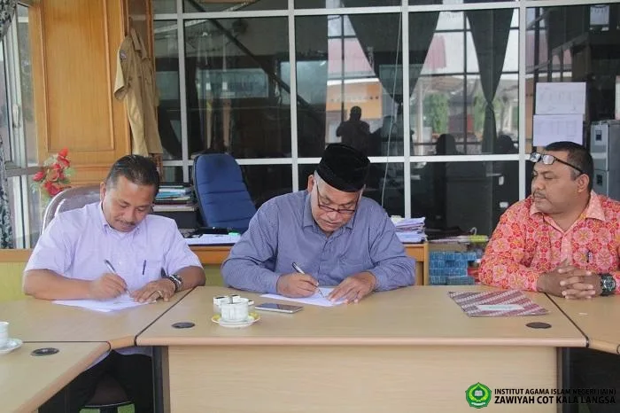 Kampus IAIN Langsa Jalin Kerjasama dengan Dinas Syariat Islam Langsa