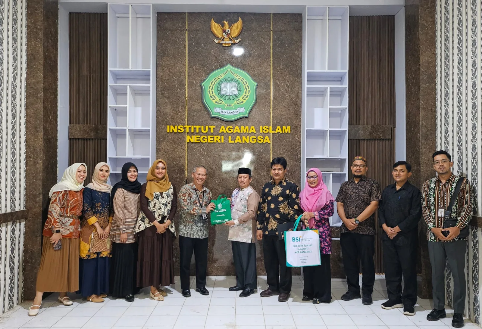 IAIN Langsa Bersama BSI Bahas Program BSI Scholarship