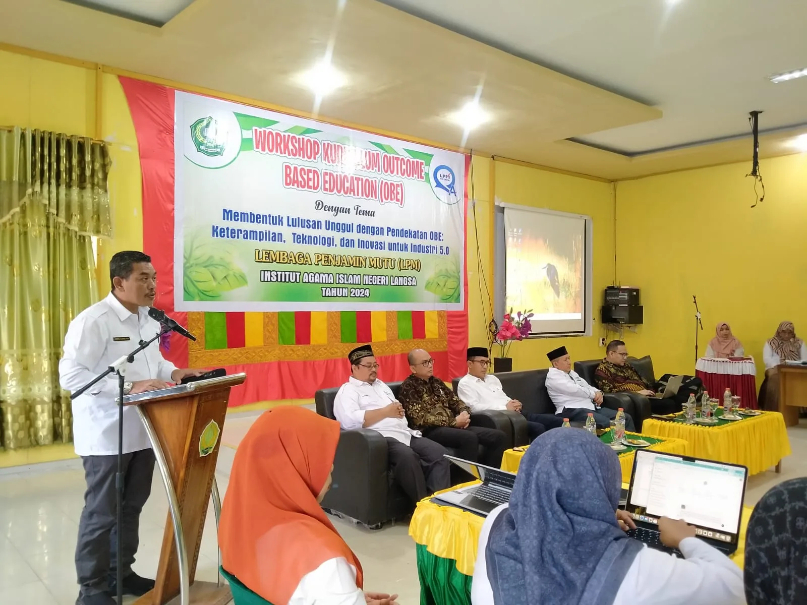 LPM IAIN Langsa Gelar Workshop Kurikulum Outcome Based Education