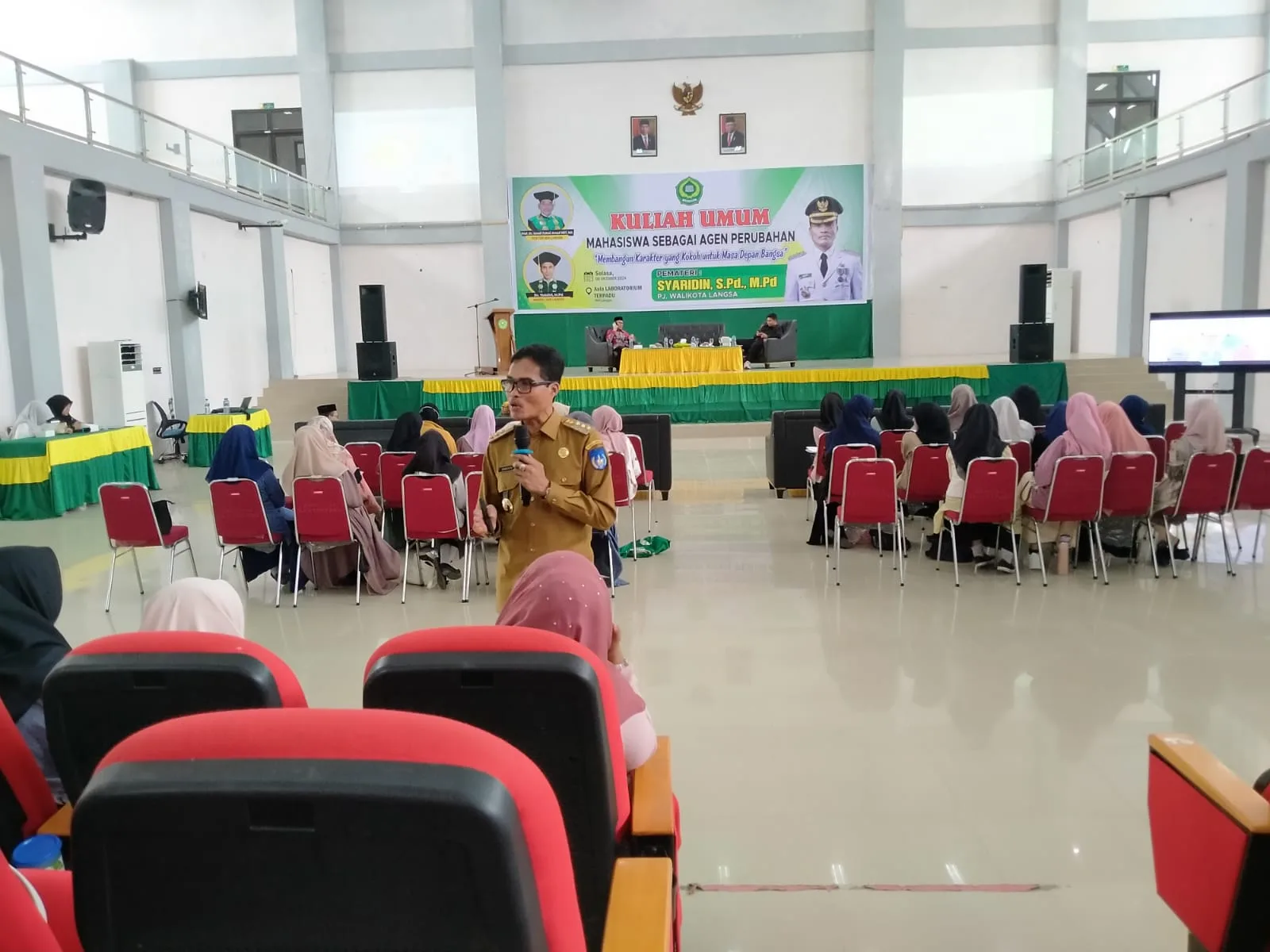 Pj. Wali Kota Beri Kuliah Umum Kepada Mahasiswa IAIN Langsa