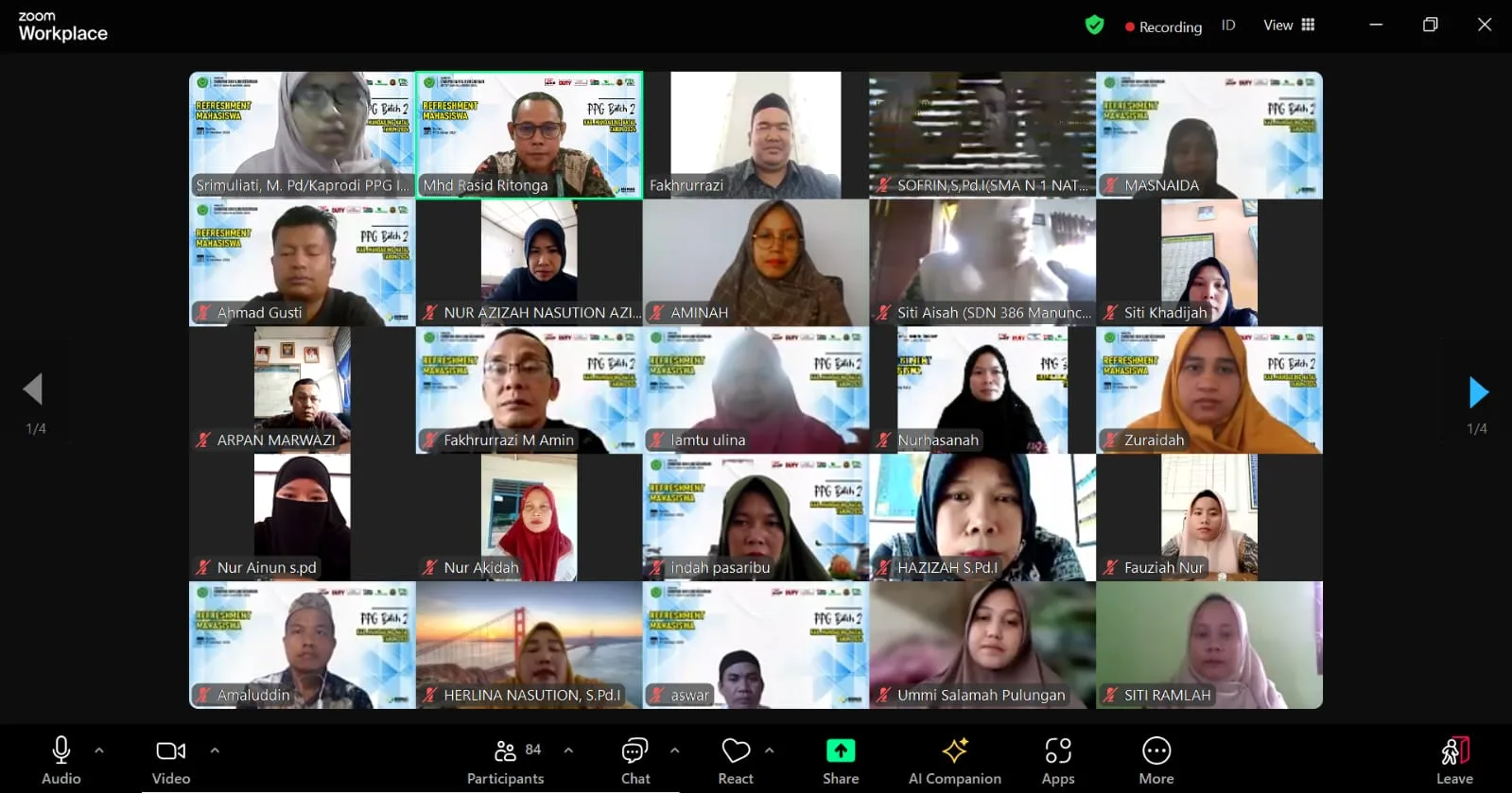 Dekan FTIK IAIN Langsa Sambut Mahasiswa PPG Batch 2