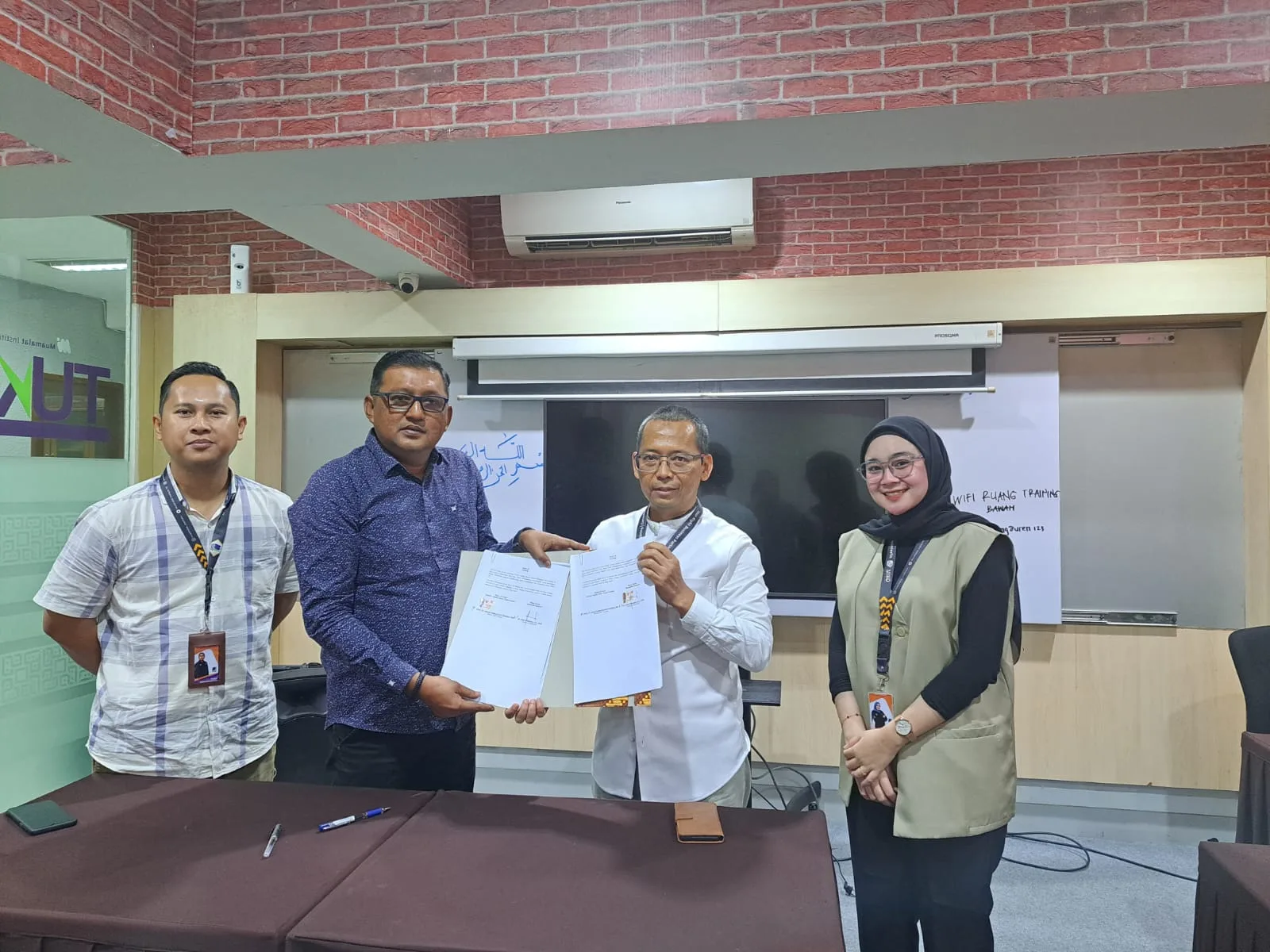 IAIN Langsa dan Muamalat Institute Jakarta Teken MoU