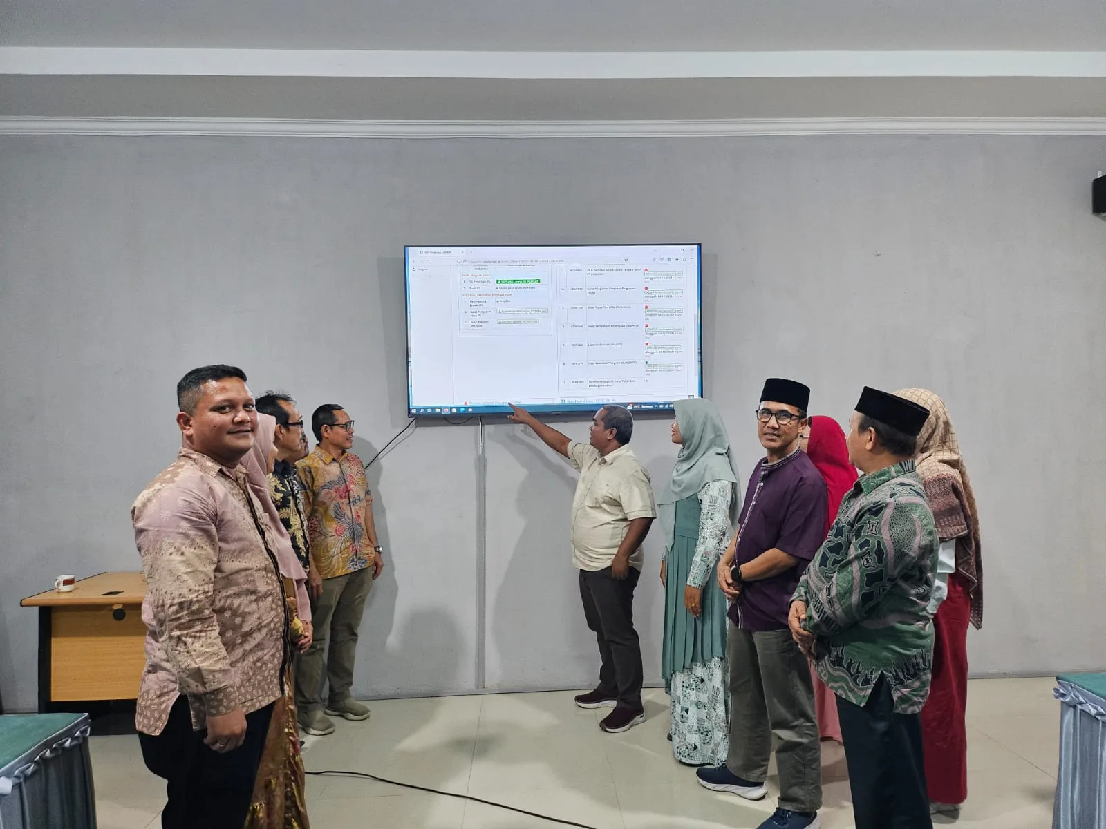 Prodi PGMI IAIN Langsa Submit Borang Akreditasi