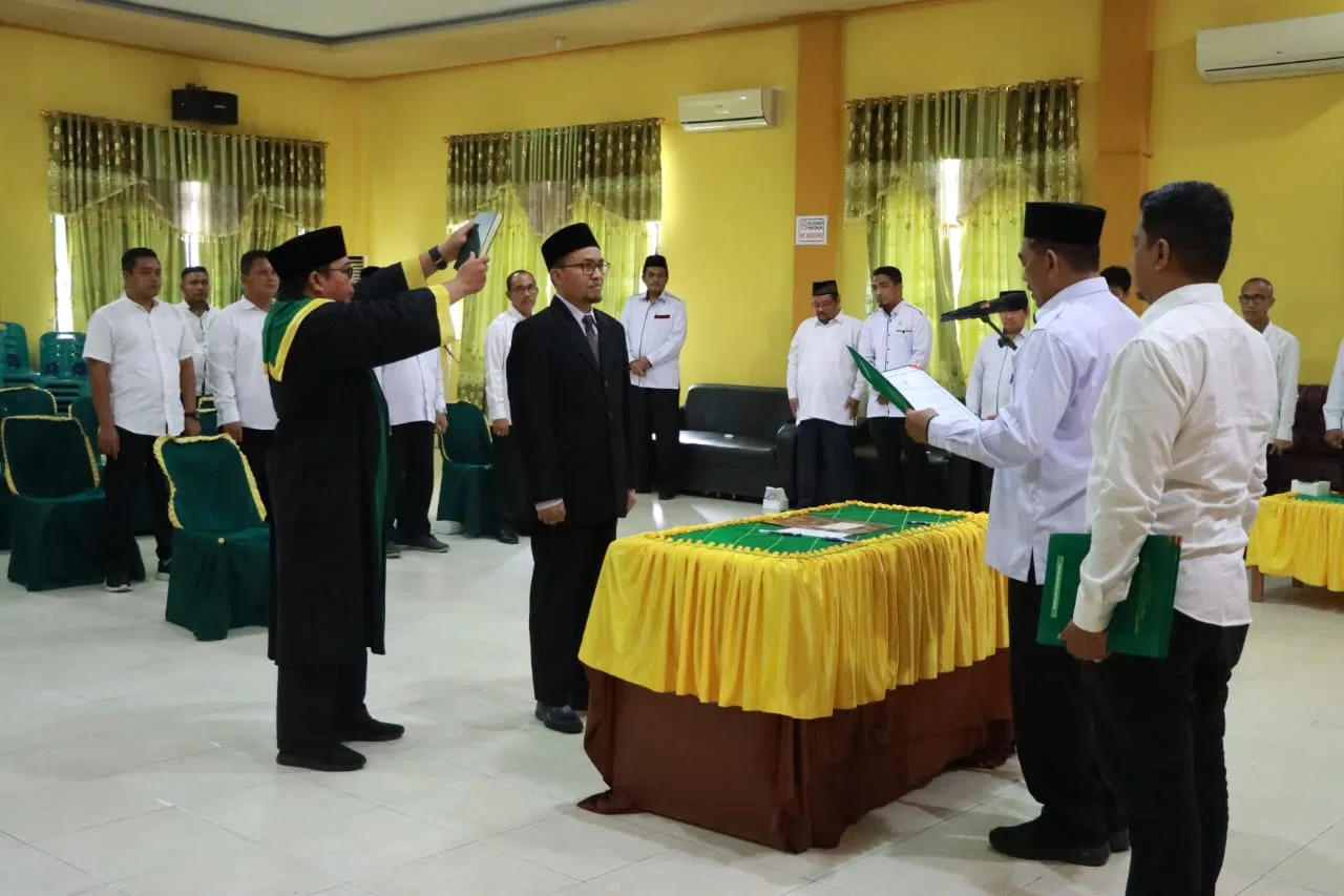 Rektor IAIN Langsa Lantik Pejabat Pelaksana Akademik Masa Jabatan 2023-2027