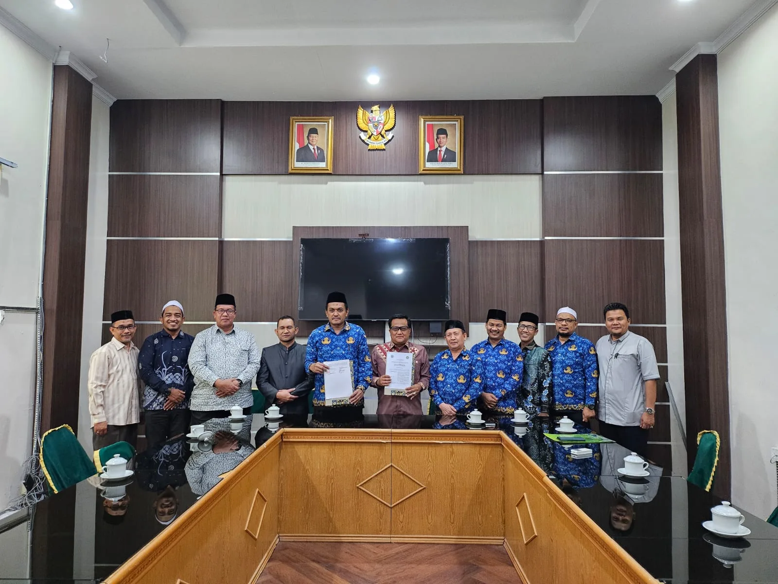 PPM IAIN Langsa dan Pascasarjana IAIN Takengon Tandatangani Perjanjian Kerjasama