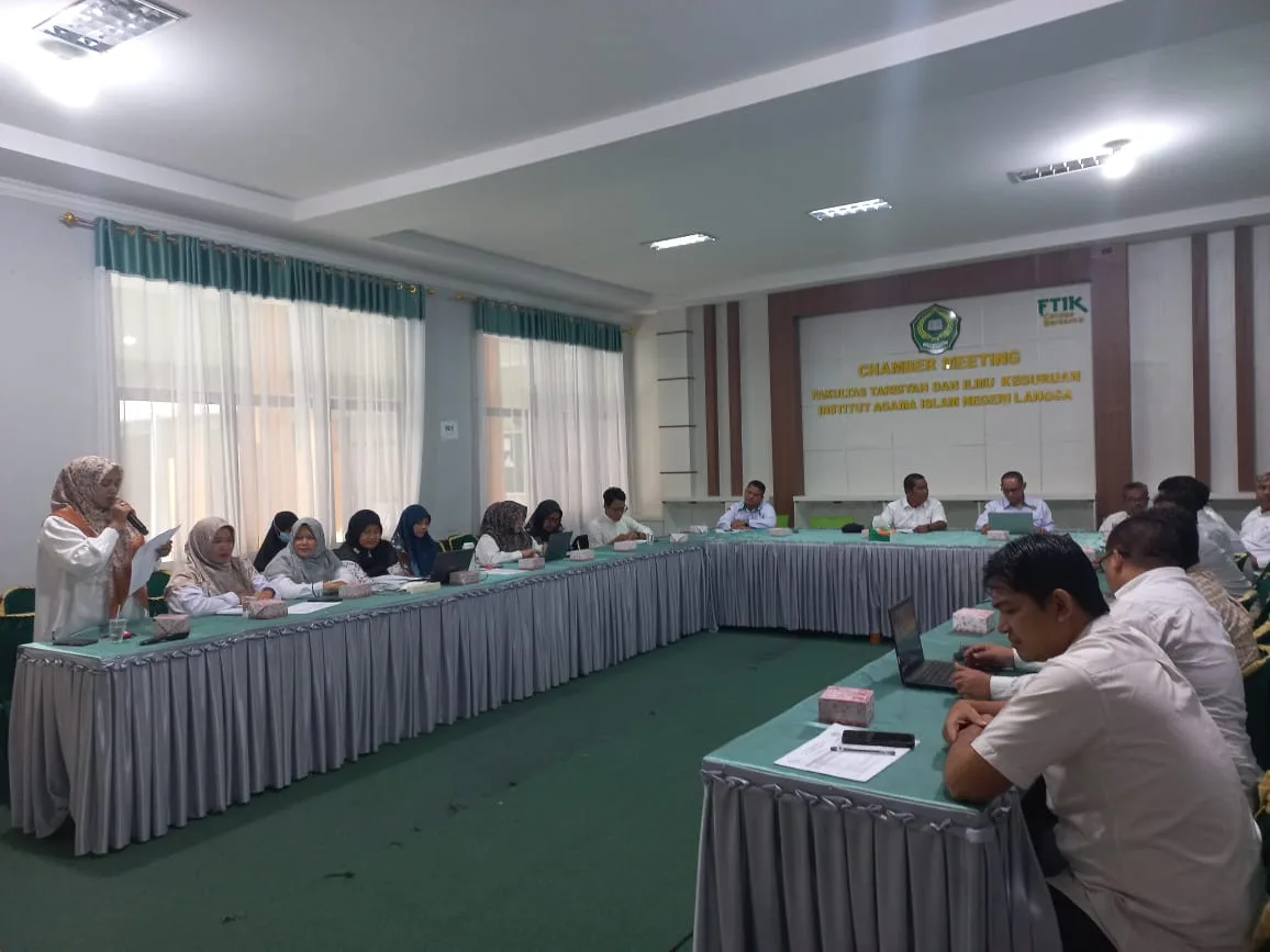 FTIK IAIN Langsa Gelar Rapat Evaluasi dan Sinkronisasi Program