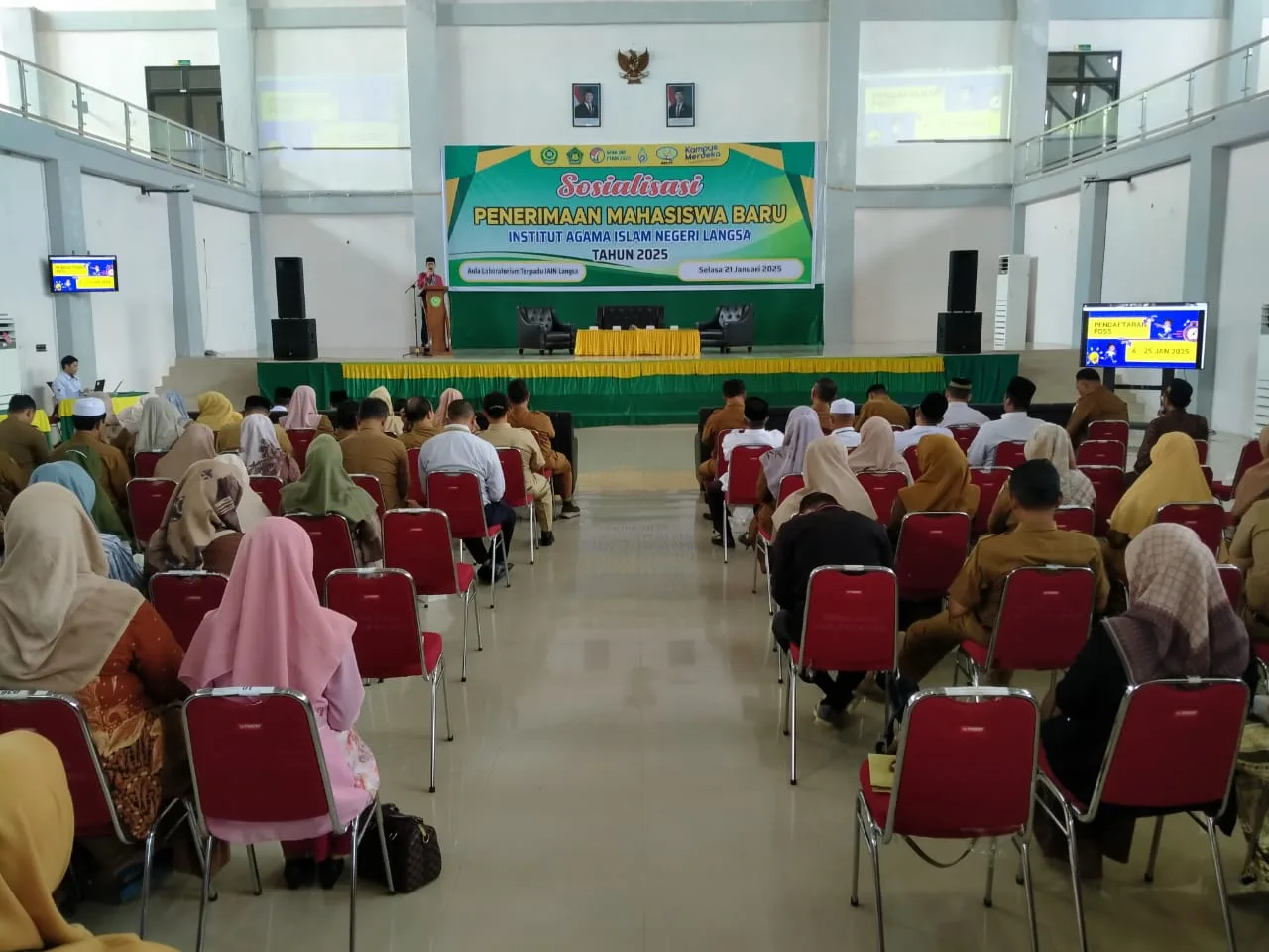 Kepala dan Operator Sekolah Ikuti Sosialisasi PMB di IAIN Langsa