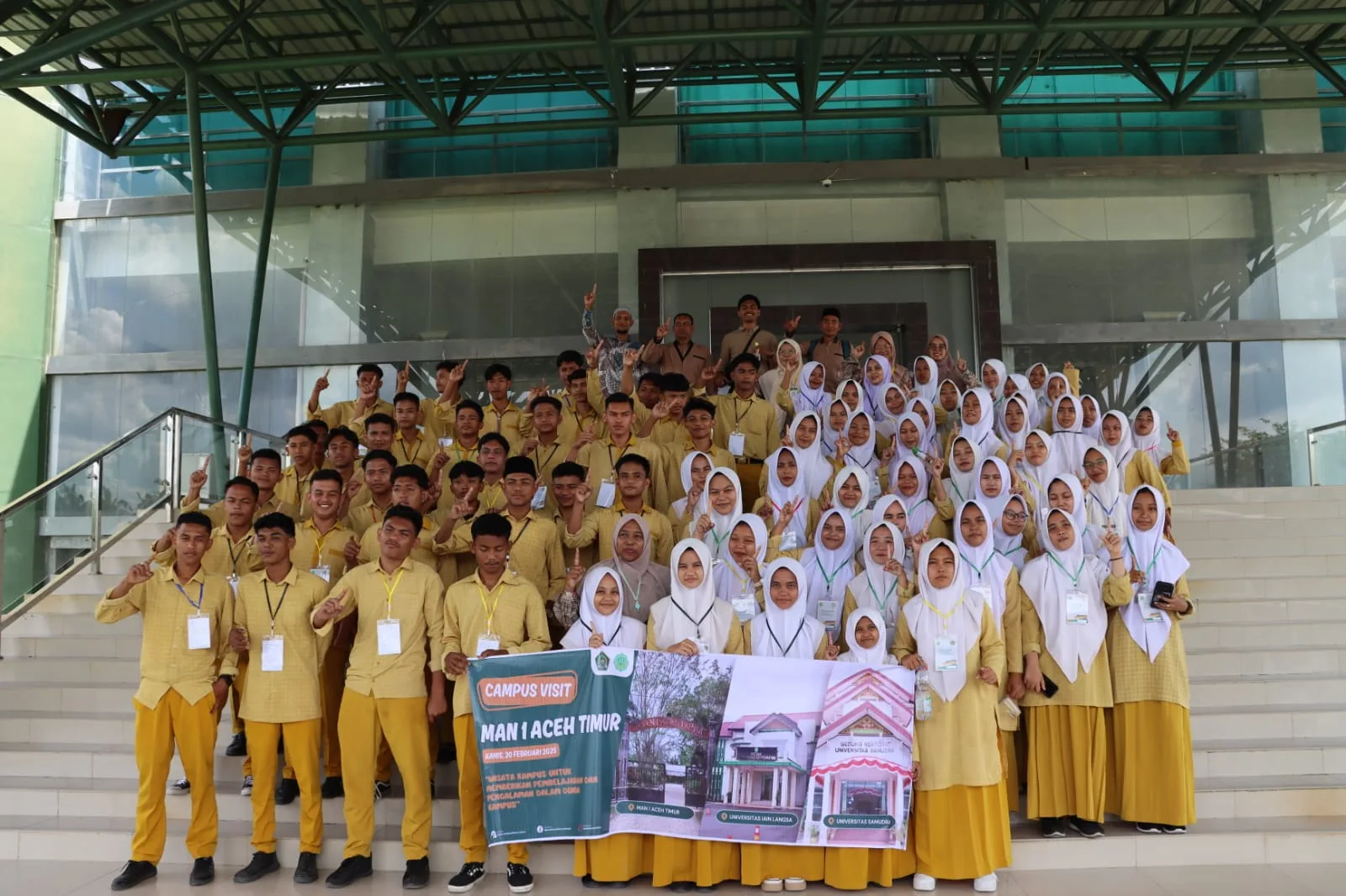 Siswa/i MAN 1 Aceh Timur Visit Kampus IAIN Langsa