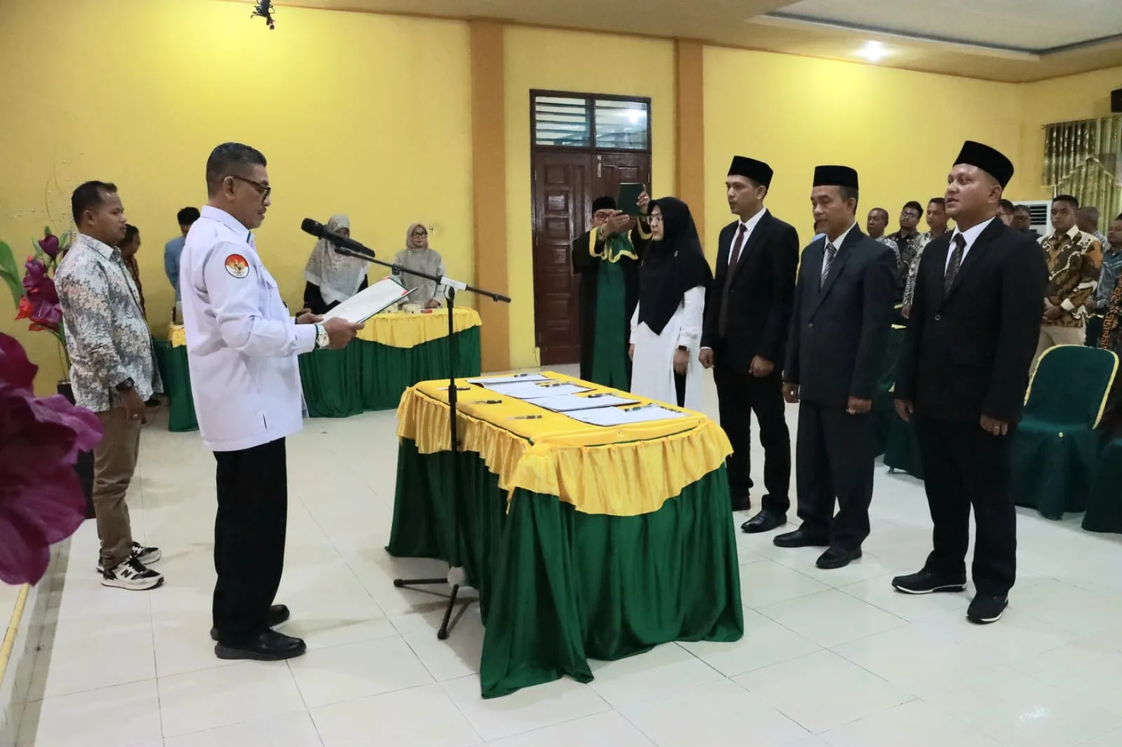 Rektor IAIN Langsa Lantik Pejabat Administrator dan PNS