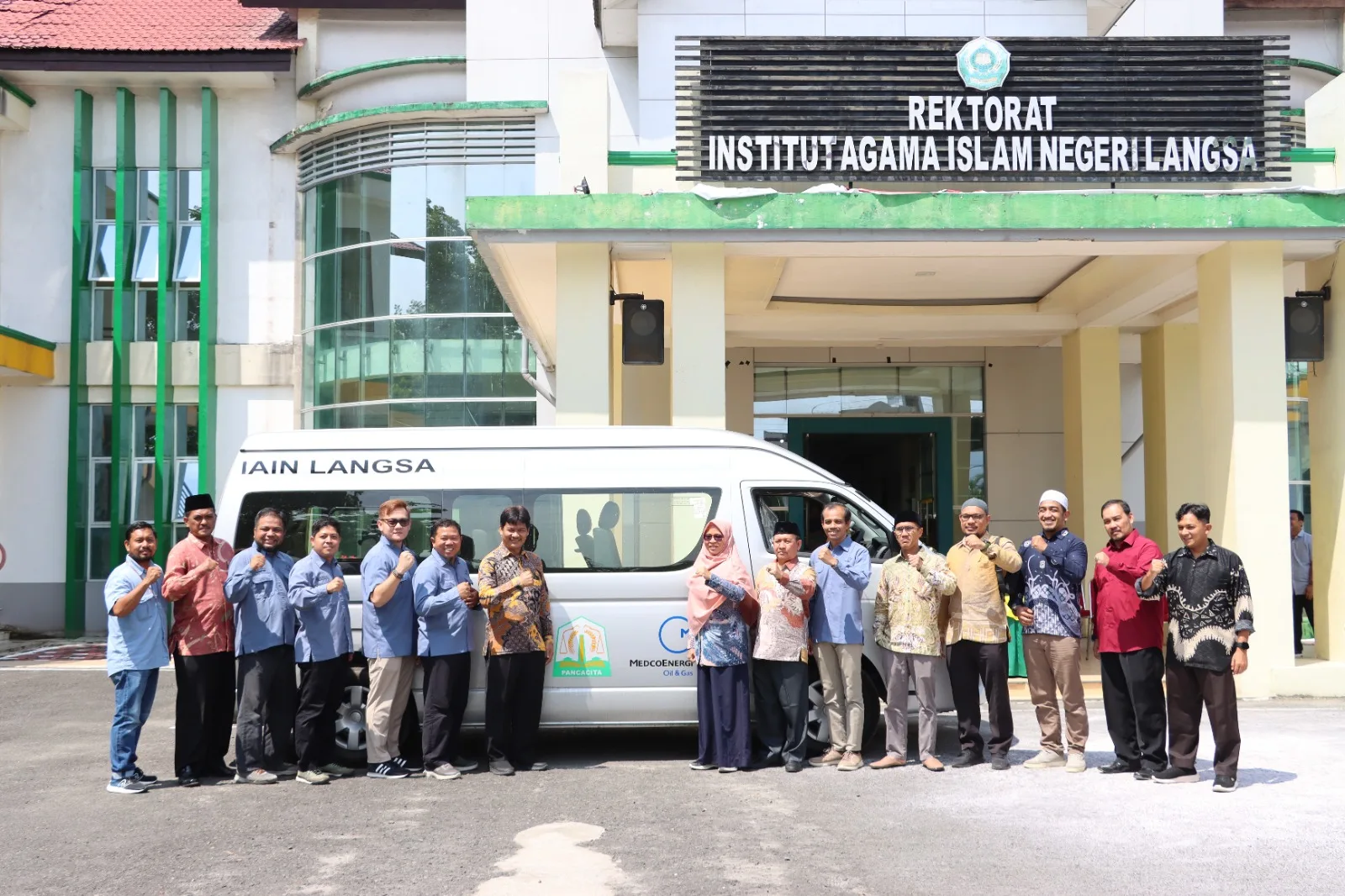 IAIN Langsa Terima Mobil Operasional dari PT Medco Energi