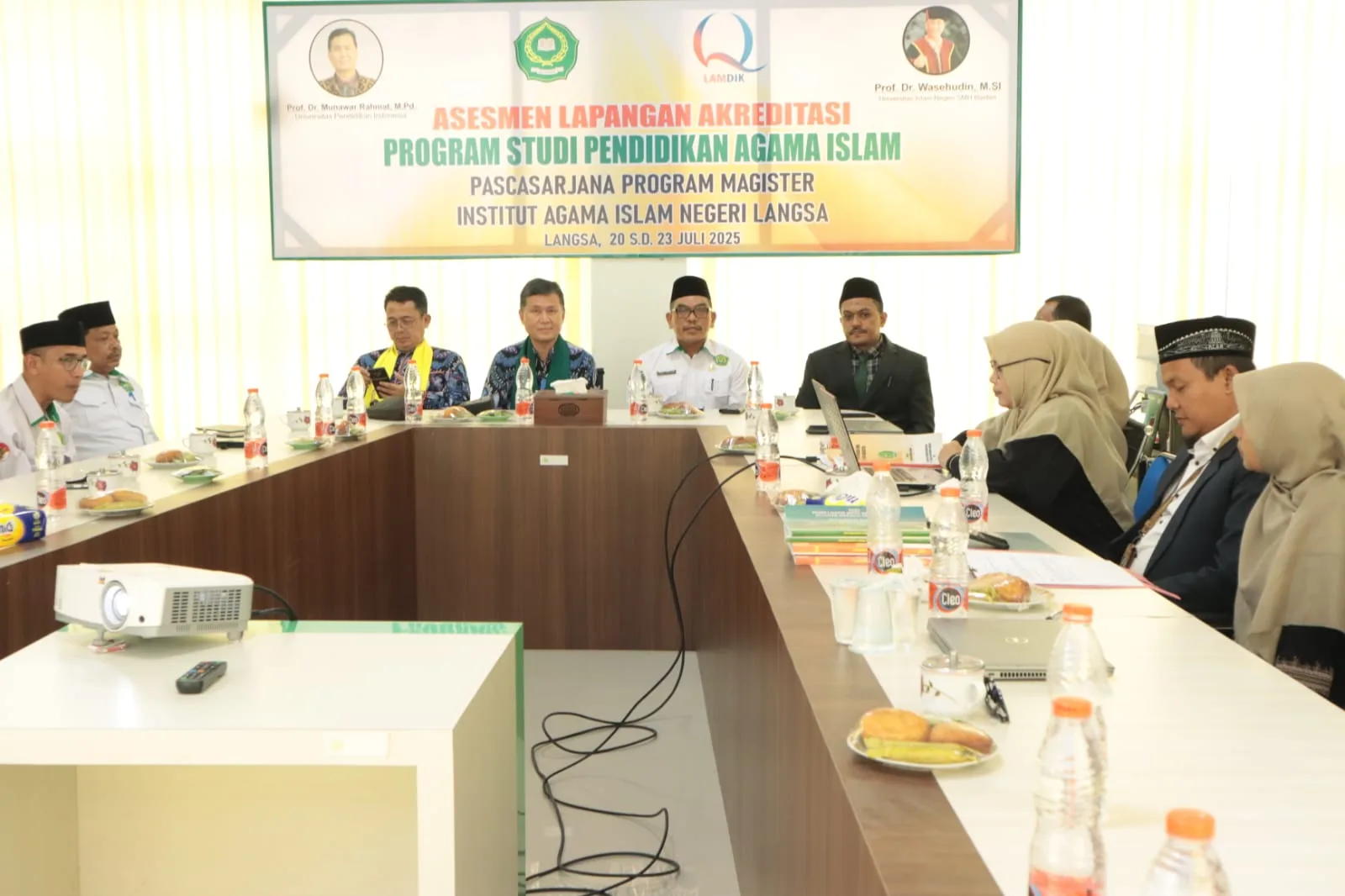 Asesor LAMDIK Laksanakan Asesmen Lapangan pada Prodi PAI PPM IAIN Langsa