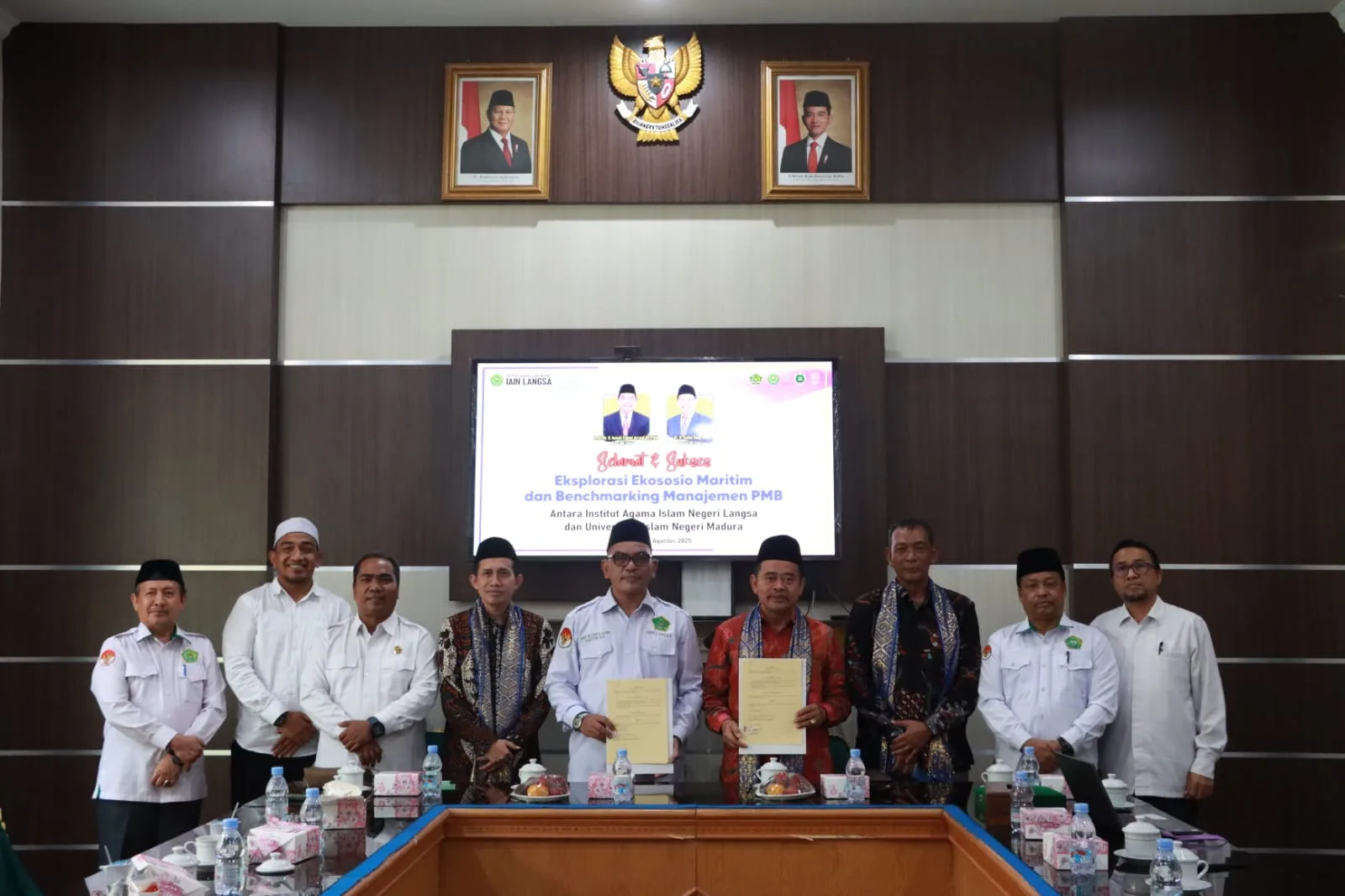 IAIN Langsa - UIN Madura Kerjasama dalam Ekososio Maritim dan Manajemen PMB