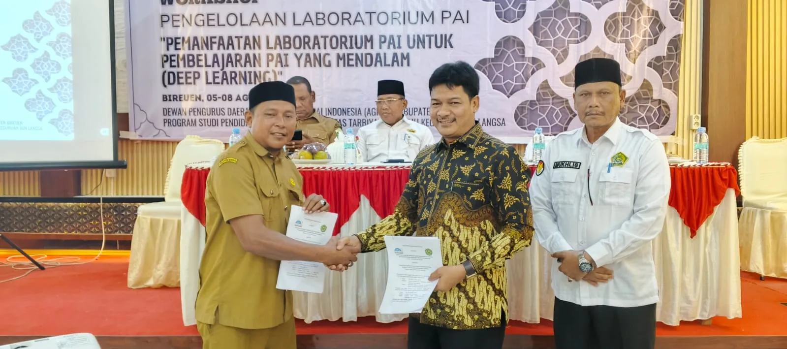 Perkuat Sinergi Transformasi Pendidikan Islam, FTIK IAIN Langsa Teken MoA dengan AGPAII Bireuen