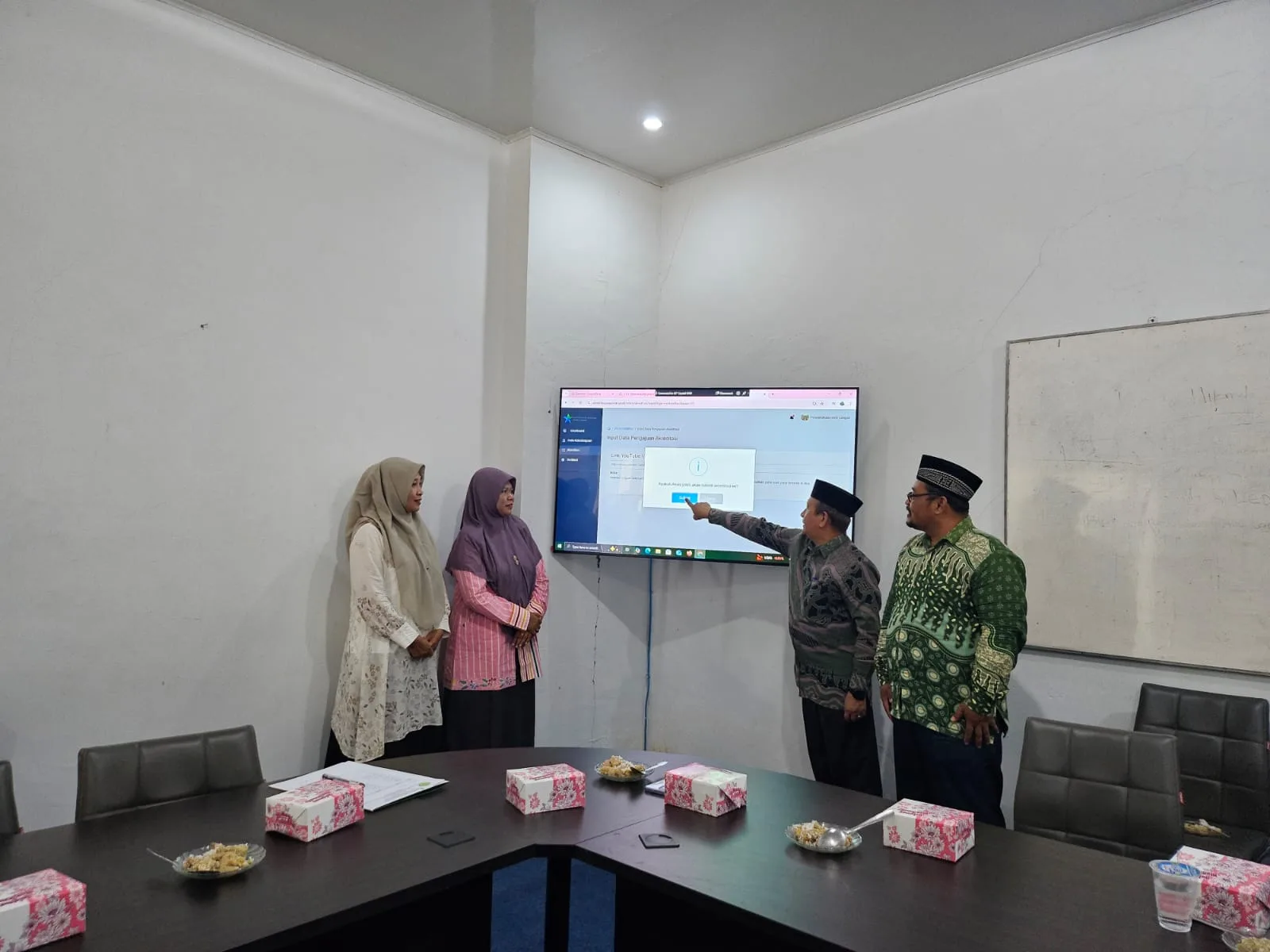UPT Perpustakaan IAIN Langsa Submit Borang Akreditasi