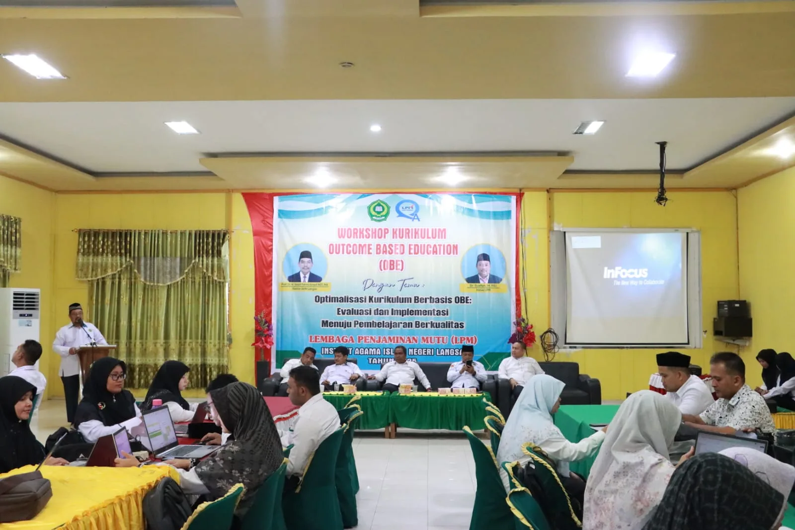 LPM IAIN Langsa Gelar Workshop Optimalisasi Kurikulum OBE