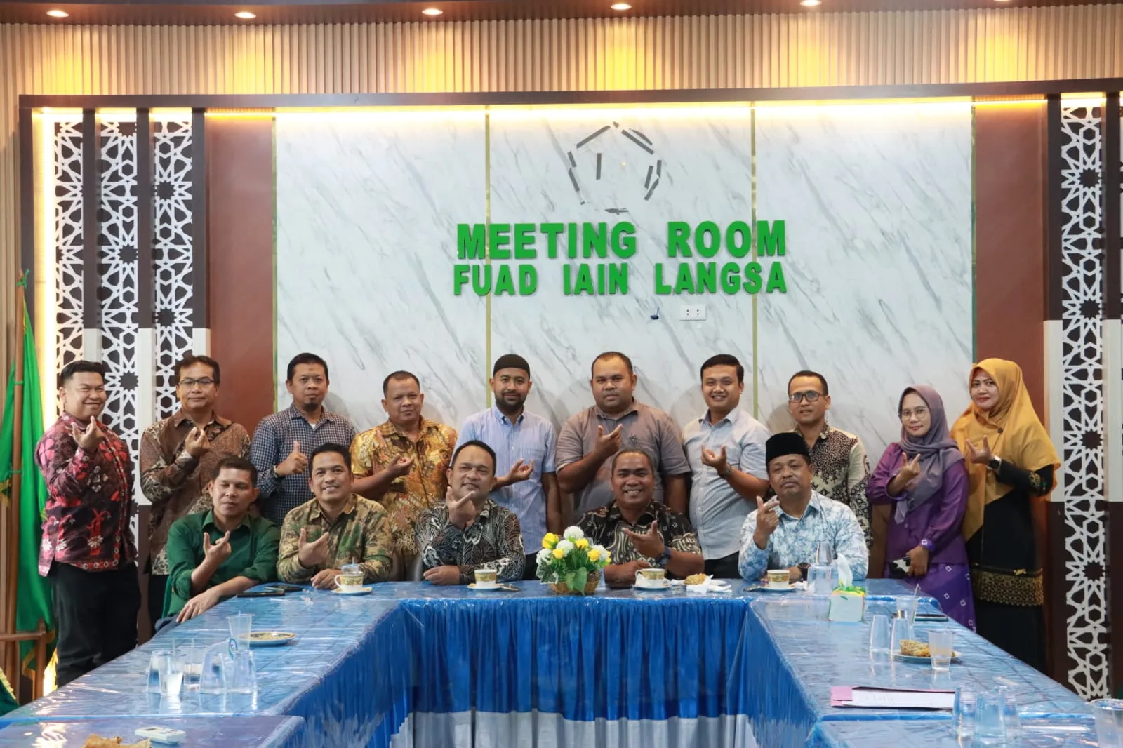 Warek I dan Ka Biro AUAK IAIN Langsa Lakukan Kunjungan ke Fakultas