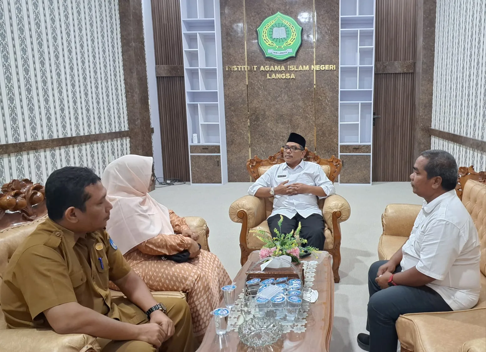 Rektor IAIN Langsa : Klinik Kampus Wujud Komitmen Terhadap Kesehatan civitas Akademika