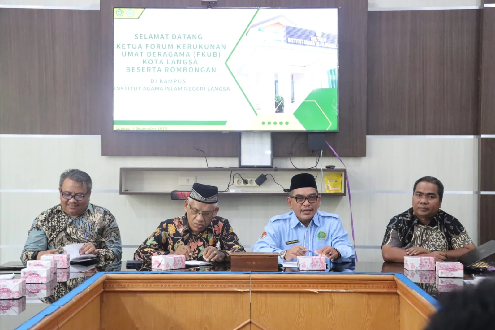 IAIN Langsa bersama FKUB Sinergi Wujudkan Kerukunan Beragama