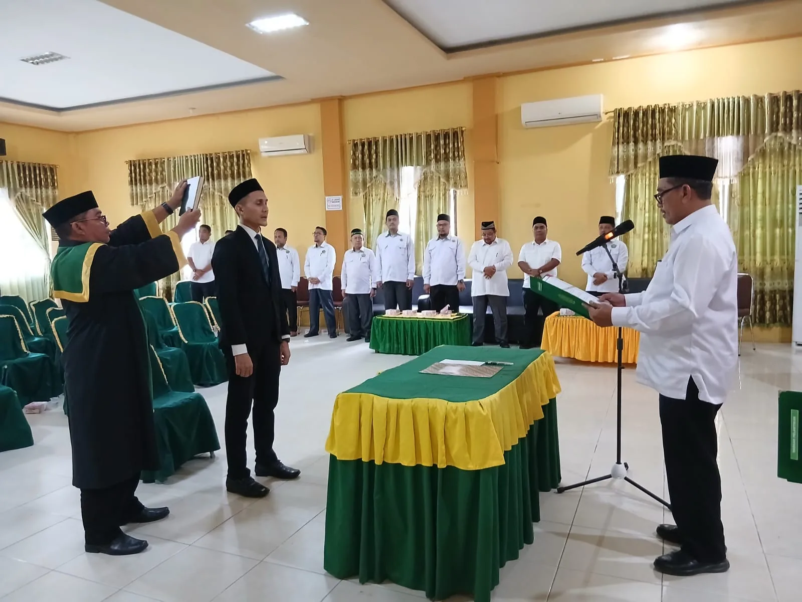Rektor IAIN Langsa Lantik Pejabat Pelaksana Akademik