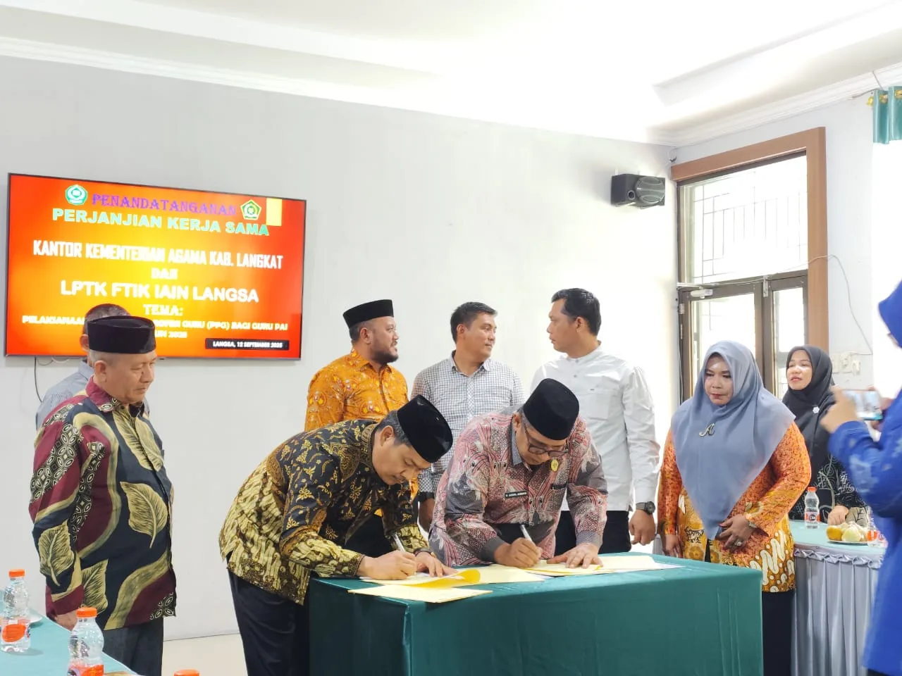 LPTK FTIK IAIN Langsa dan Kemenag Langkat Jalin Kerjasama PPG Guru PAI Tahun 2025