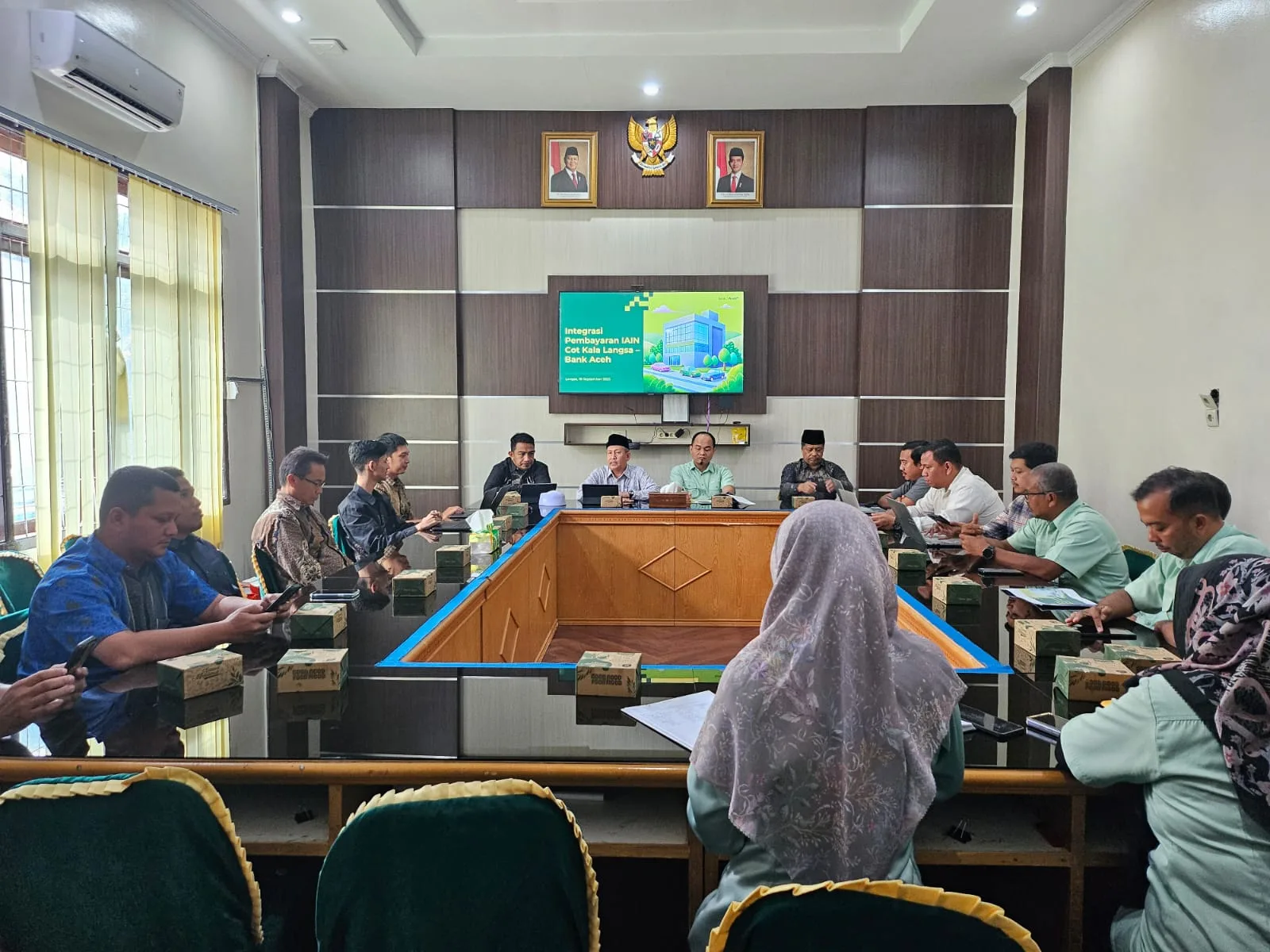 Bank Aceh Kunjungi IAIN Langsa, Bahas Integrasi Pembayaran