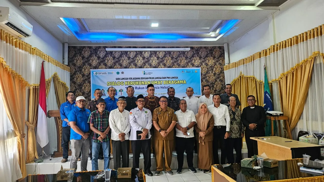 Perdana, Academic Partner IAIN Langsa Gandeng FKUB dan PWI Bahas Kerukunan Umat Beragama