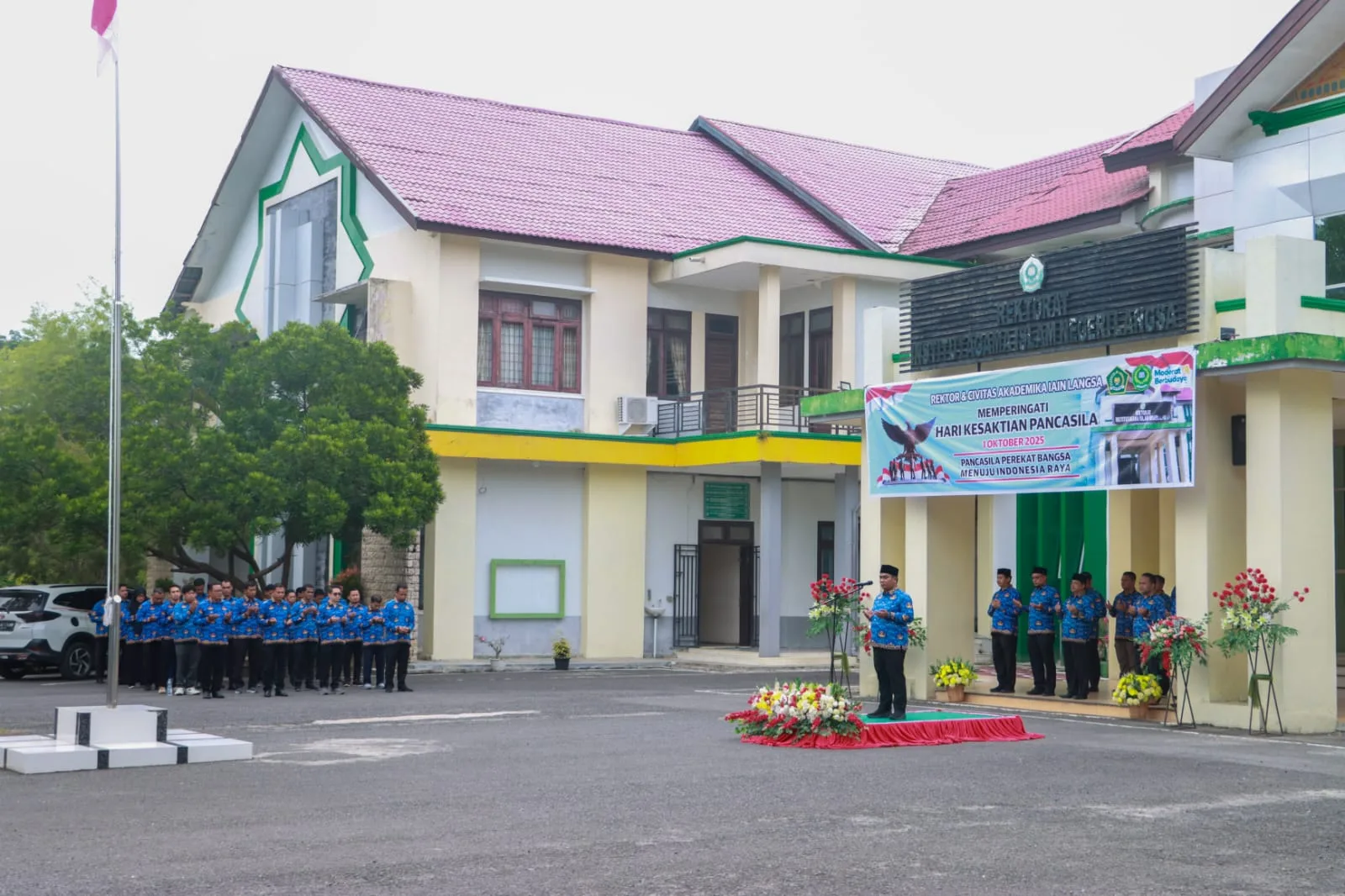 Peringati Hari Kesaktian Pancasila 2025, IAIN Langsa Laksanakan Upacara