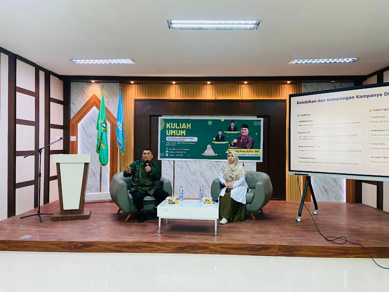 KPI IAIN Langsa Gelar Kuliah Umum Media Digital dan Literasi Komunikasi