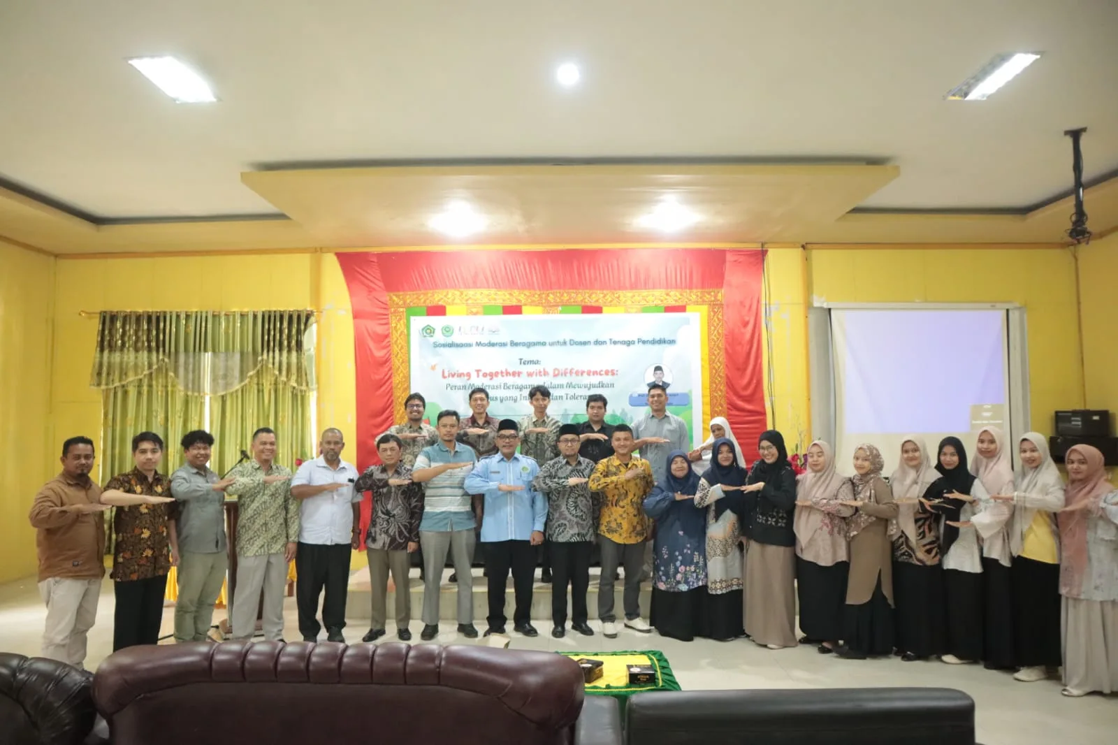 LPPM IAIN Langsa Sosialisasikan Moderasi Beragama Bagi Dosen dan Tendik