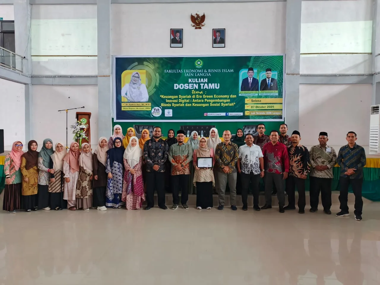 FEBI IAIN Langsa Dorong Ekonomi Hijau 