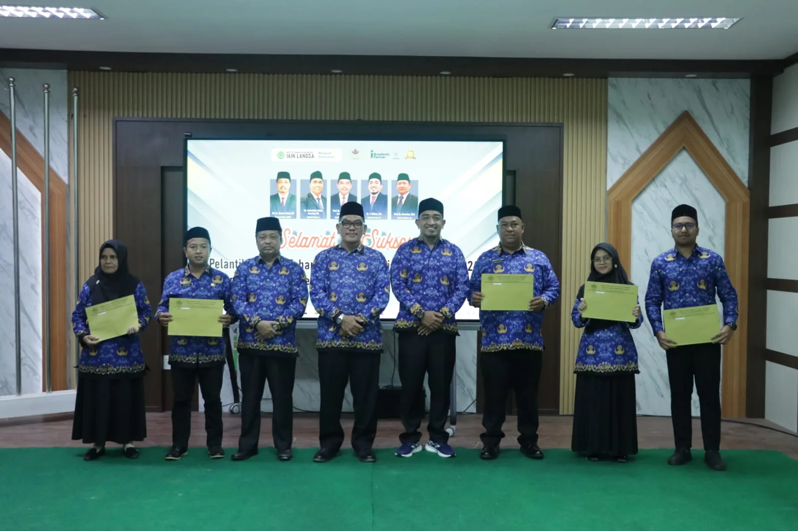 54 PPPK Tahap II 2024 IAIN Langsa Dilantik