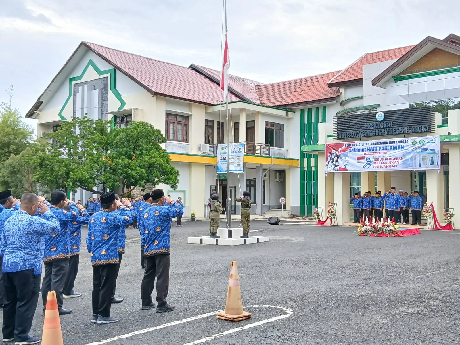 IAIN Langsa Gelar Upacara Peringatan Hari Pahlawan 2025