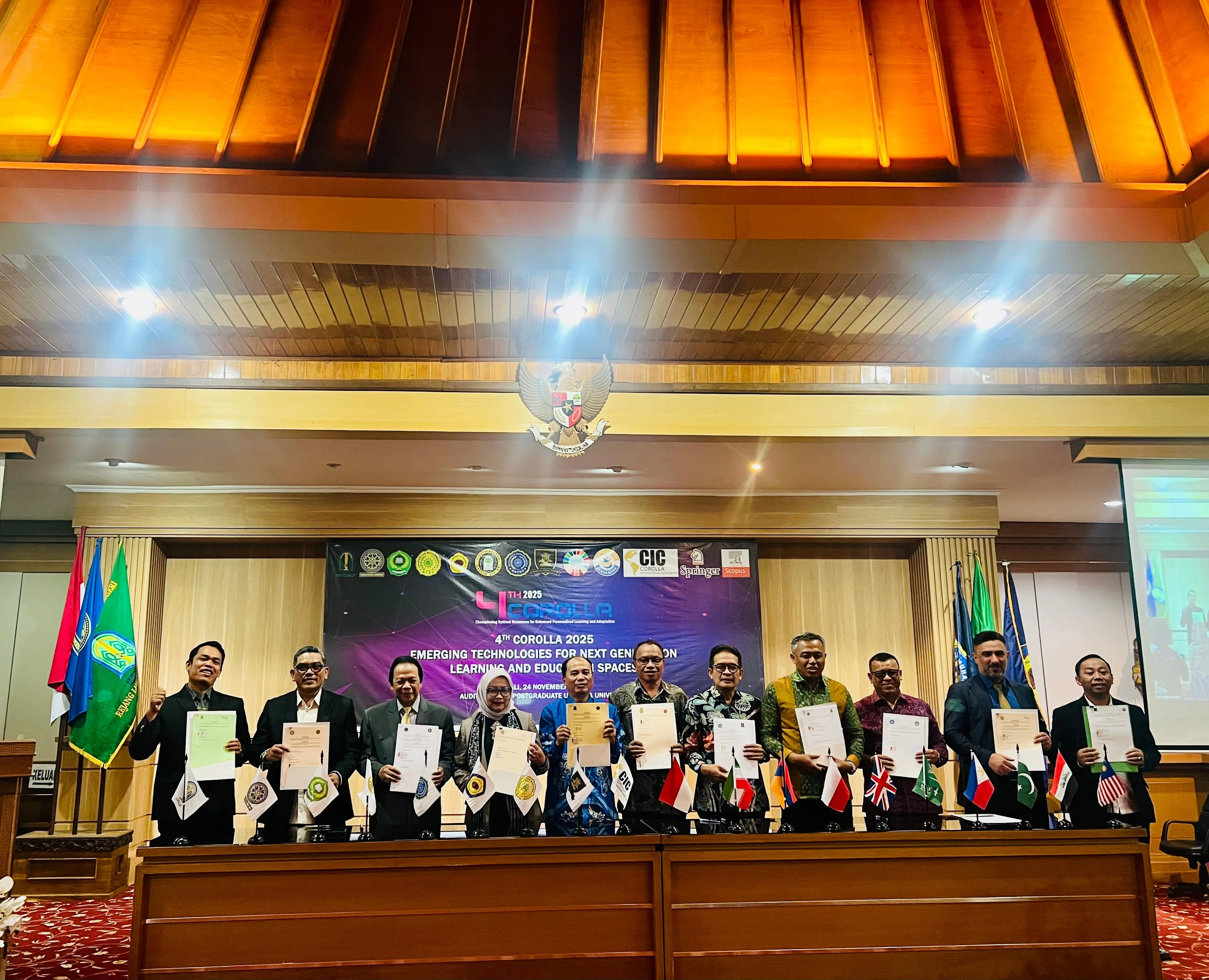 IAIN Langsa Perkuat Jejaring Global, Tandatangani MoU dengan Lintas Perguruan Tinggi pada 4th CORROLA di Bali