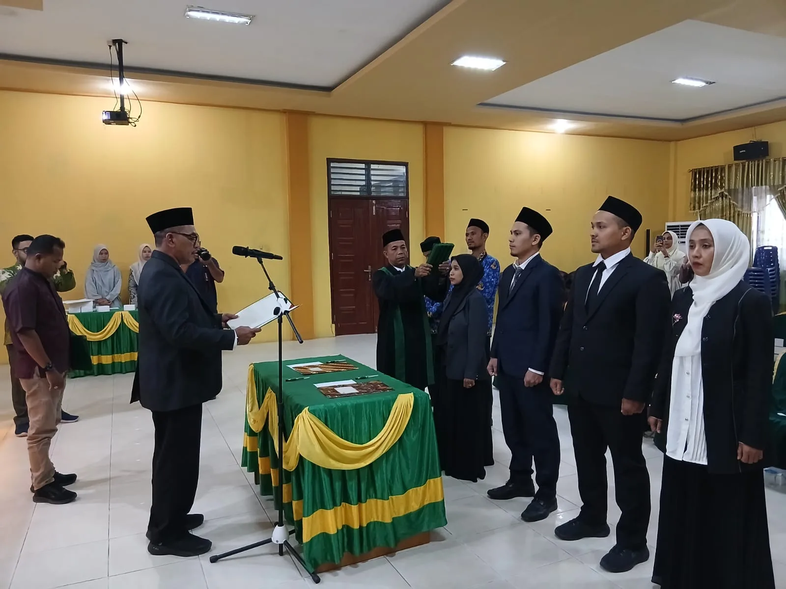 Rektor IAIN Langsa Lantik Pejabat Pelaksana Akademik dan PPPK Paruh Waktu