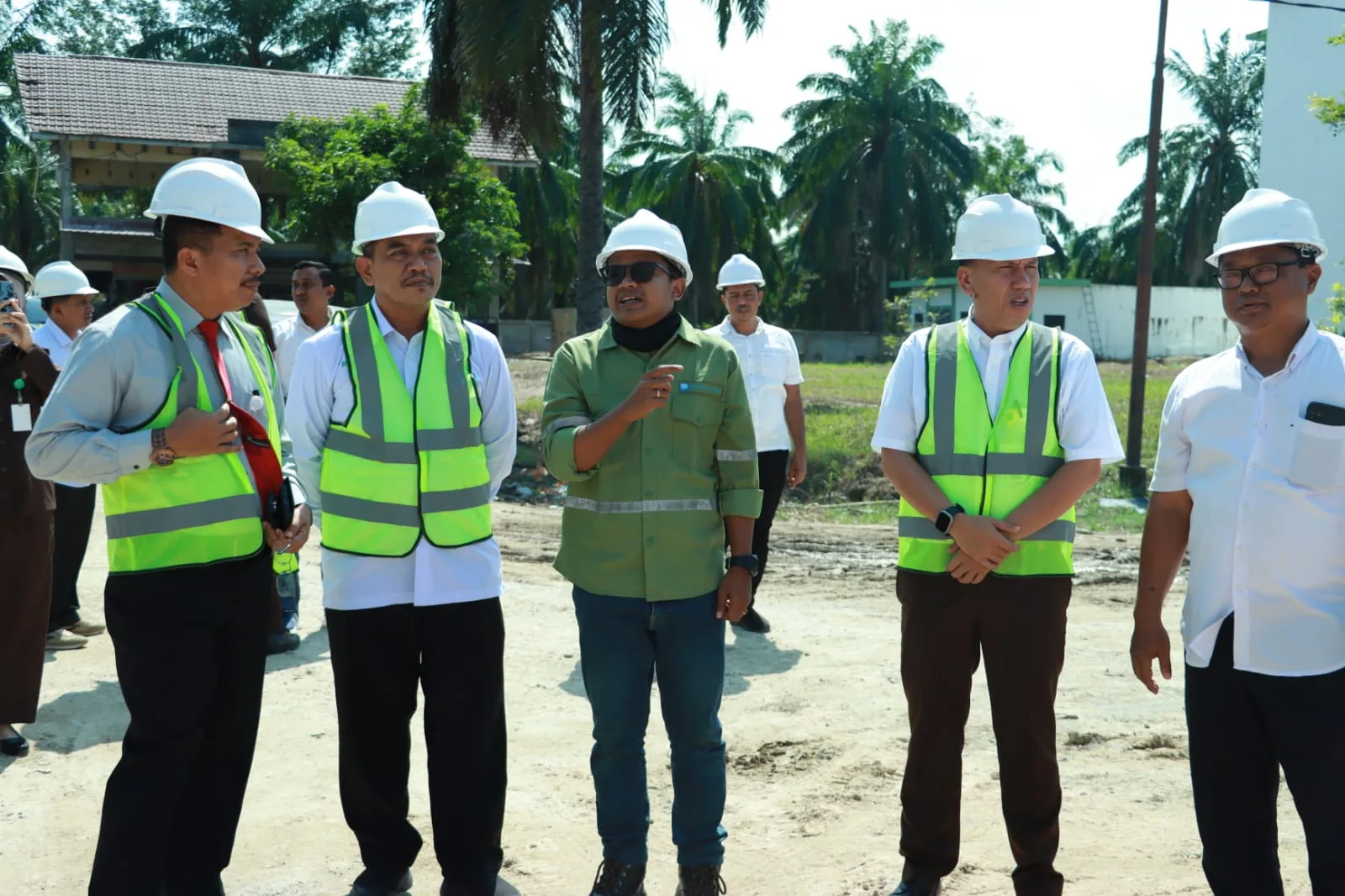 Tinjau Gedung SBSN, Kajari Langsa: Pekerjaan Harus Sesuai Perencanaan
