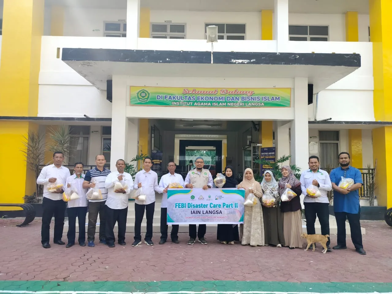 FEBI Disaster Care FDC IAIN Langsa Salurkan Bantuan Banjir Sumatra tahap II