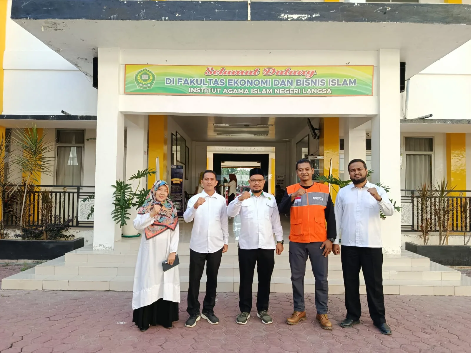 Volunteer Goes to Campus : Sinergi FEBI IAIN Langsa dan Rumah Zakat Aceh dalam Aksi Filantropi