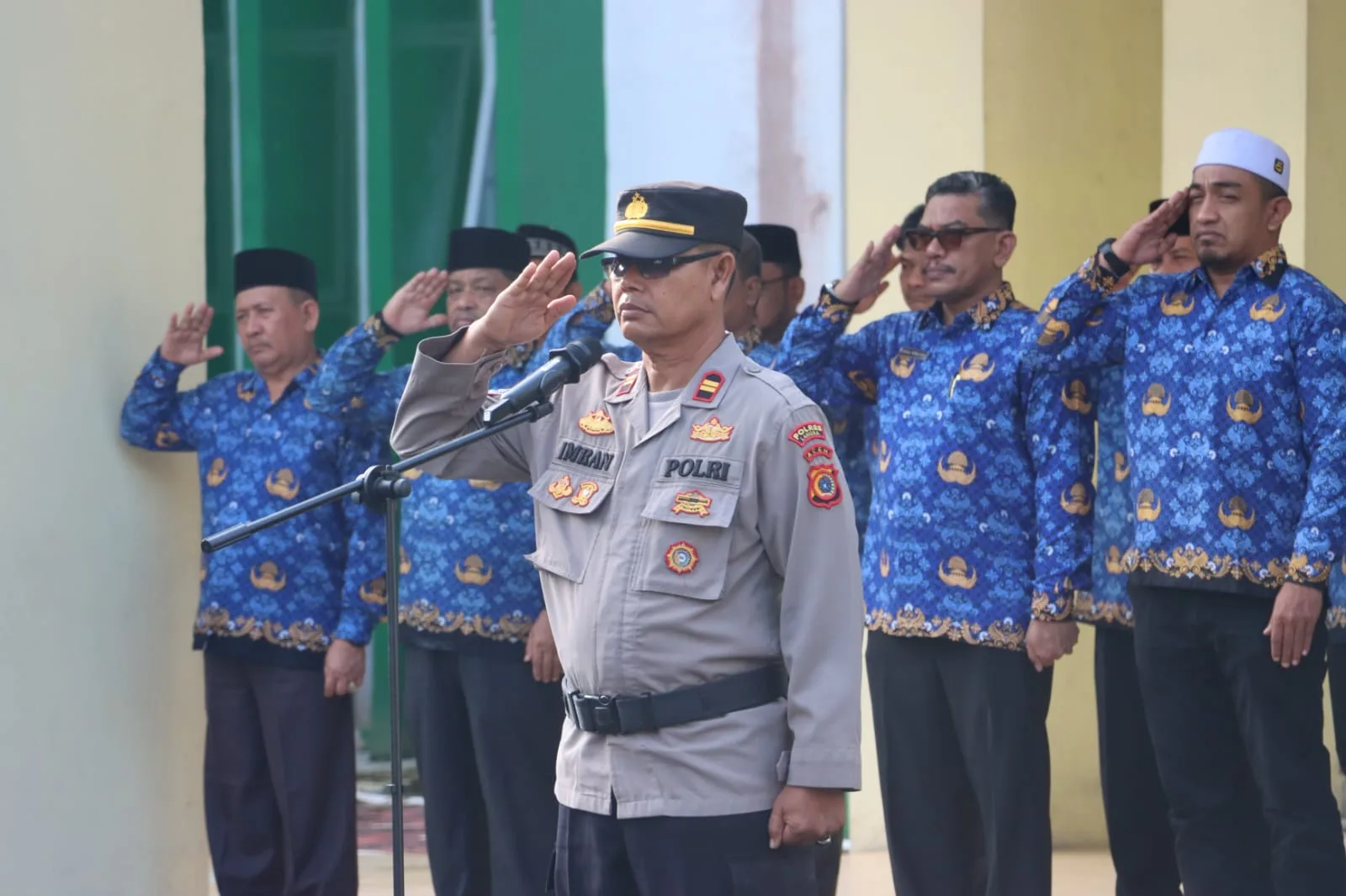 Kanit Sat Binmas Polres Langsa, Ajak Sivitas IAIN Langsa Perkuat Persatuan dan Kamtibmas