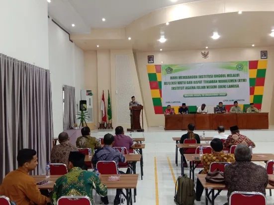 LPM IAIN Langsa Gelar Rapat Tinjauan Manajemen