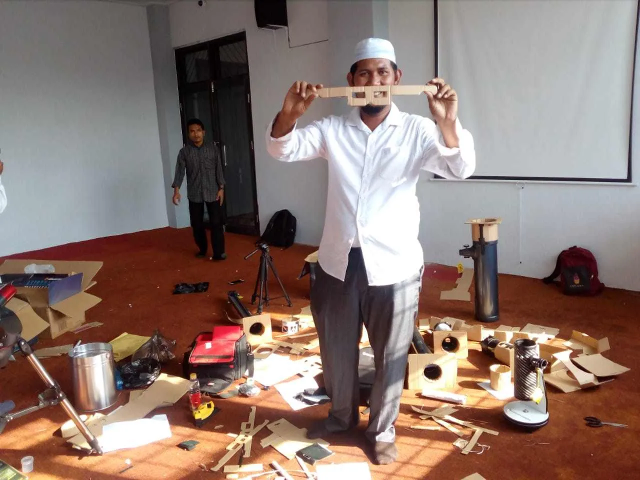 Jelang Observasi Gerhana Matahari, PUSKIF IAIN Langsa Lakukan Persiapan