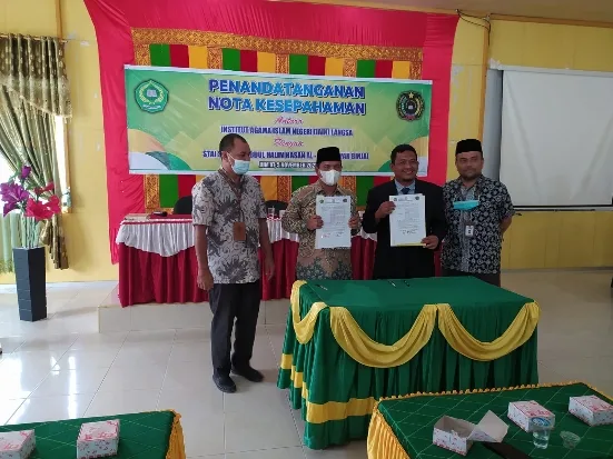 STAI Syekh H Abdul Halim Hasan Al Ishlahiyah Kerjasama Dengan IAIN Langsa