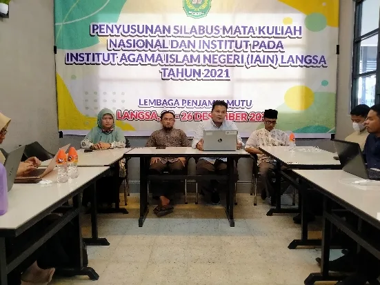 22 Dosen IAIN Langsa Ikuti Penyusunan Silabus Mata Kuliah Nasional dan Institut