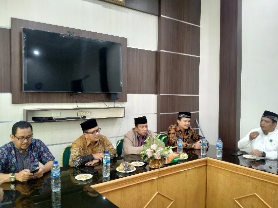 Rektor IAIN Langsa Terima Kunjungan DPR RI