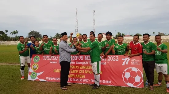 Laga Trofeo Kampus Merdeka, IAIN Langsa Raih Juara 1
