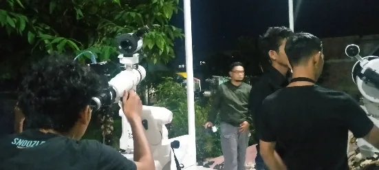 Hasil Observasi, Gerhana Bulan Tidak Terlihat Jelas