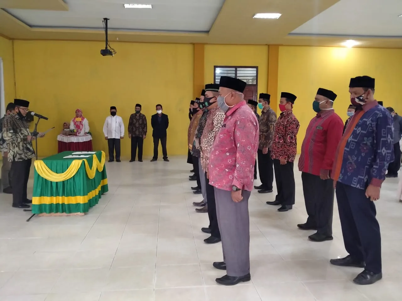 Rektor IAIN Langsa Lantik Pejabat Fungsional Hasil Penyetaraan