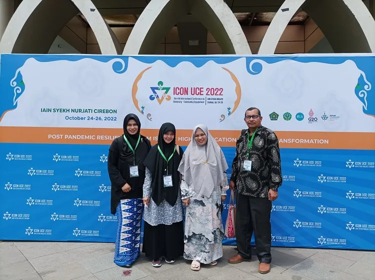 Tiga Dosen IAIN Langsa Jadi Presenter di Ajang ICON UCE, Satu Peserta Training ABCD