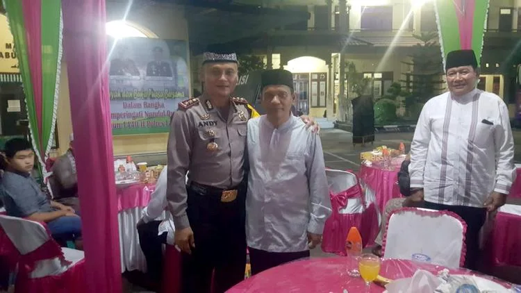 Rektor IAIN Langsa Hadiri Ifthar Bersama Polres Langsa   
